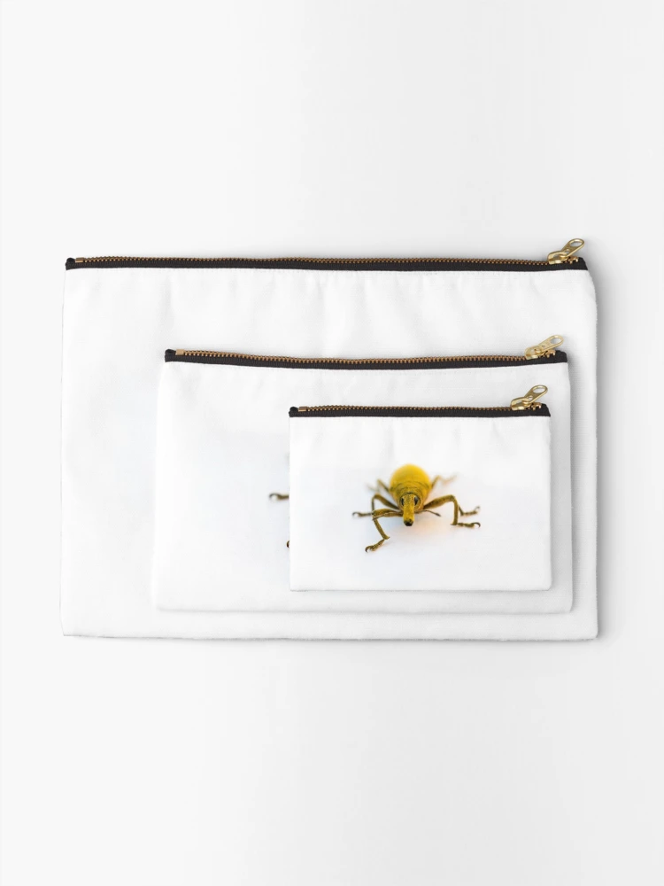 Thumbnail 2 of 4, Zipper Pouch, Yellow Weevil designed and sold by Ralph Goldsmith.