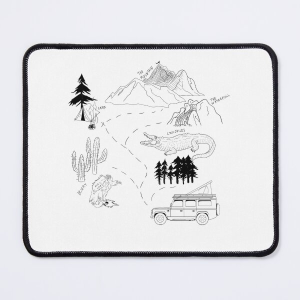 Item preview, map adventures and off road trip designed and sold by landscapeworlds.