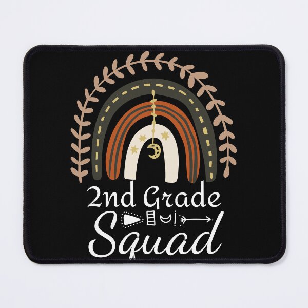Item preview, 2nd Grade Squad ,Teacher Student Rainbow,100th day of School designed and sold by Nicet-shirt1.