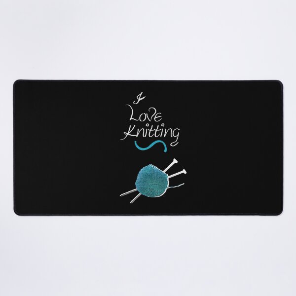 Item preview, I love knitting, knitting sayings, knitting lover clothes designed and sold by Kirei-Lily.