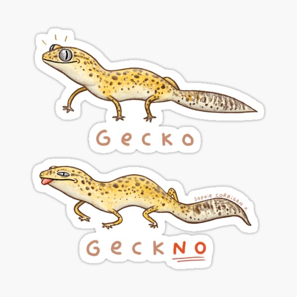 Item preview, Gecko Geckno designed and sold by Sophie Corrigan.