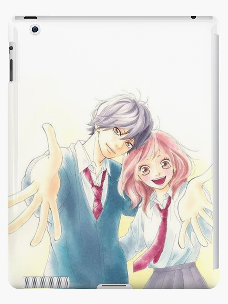 Ao Haru Ride Blue Spring Ride With Cat iPad Case & Skin for Sale by  NormaBrown1