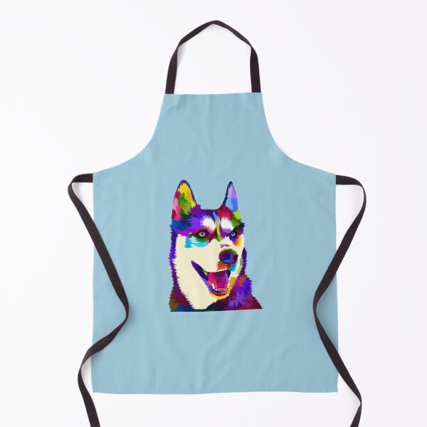 Item preview, Husky Colorful Pop Art Portrait For Dog Owners Chukcha Sibe T-Shirt designed and sold by SebastianLageri.