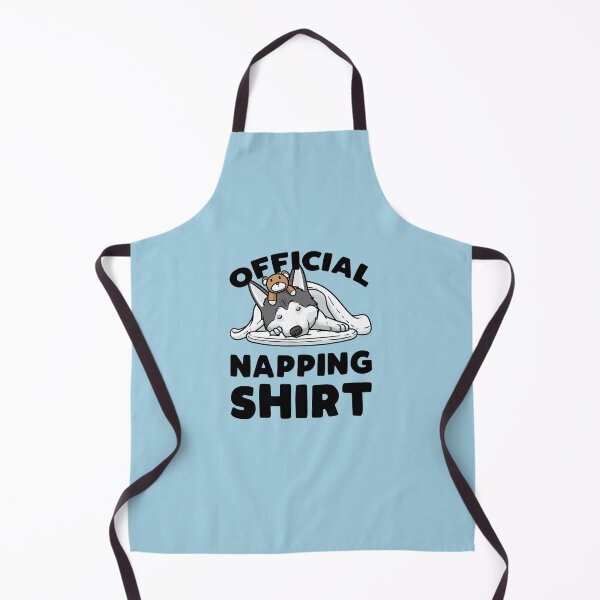 Aperçu de l'œuvre Husky Dog Chemise de couchage officielle Pyjama Husky sibérien T-shirt créée et vendue par SebastianLageri.