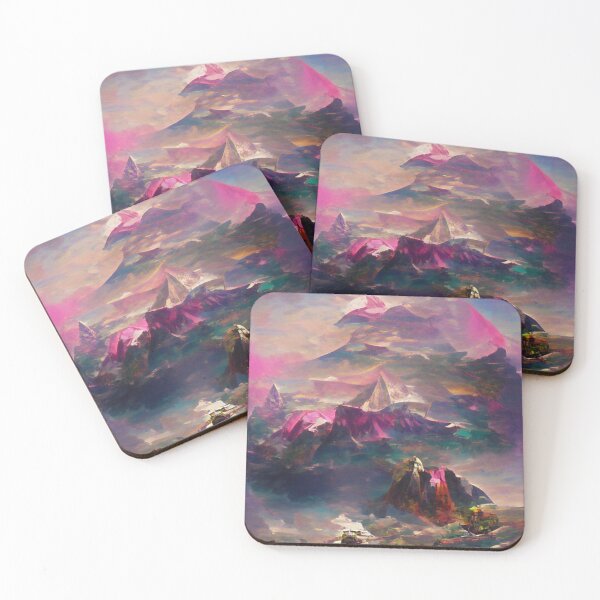 Item preview, Mountains Mystical style Art designed and sold by NeuralProd.