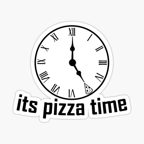 "funny its pizza time pizza national pizza day ,pizza eater" Sticker