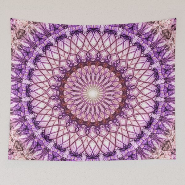 Item preview, Pink and cream mandala designed and sold by JBlaminsky.