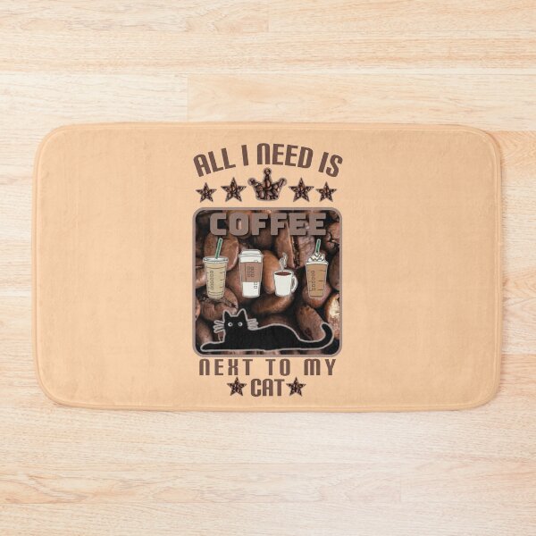 Item preview,   All I need is coffee next to my cat. designed and sold by Umiska.