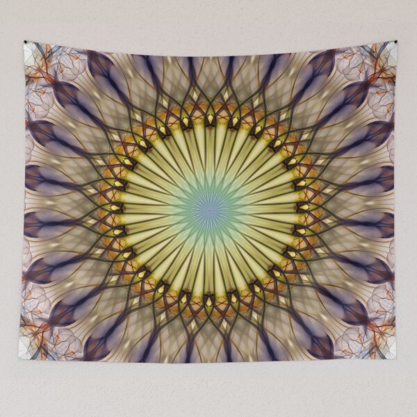 Item preview, Golden and plum mandala designed and sold by JBlaminsky.