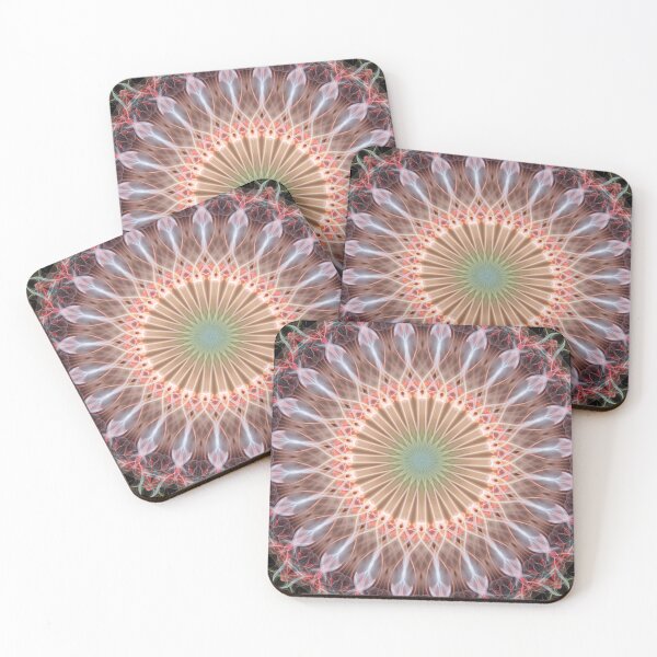 Item preview, Glowing creamy mandala designed and sold by JBlaminsky.