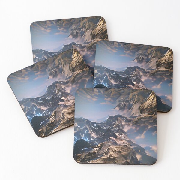 Item preview, Mountains HD style Art designed and sold by NeuralProd.