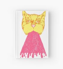 Pink Cat Vomit Hardcover Journal