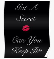 Got A Secret Poster