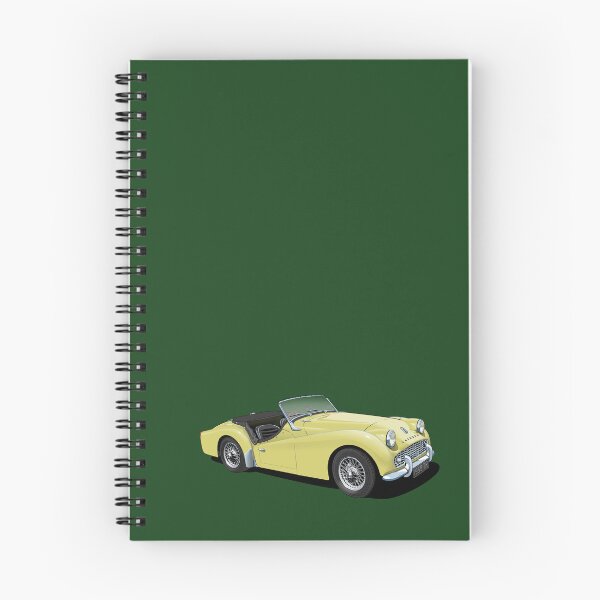 Item preview, Triumph TR3 in yellow designed and sold by candc-retro.