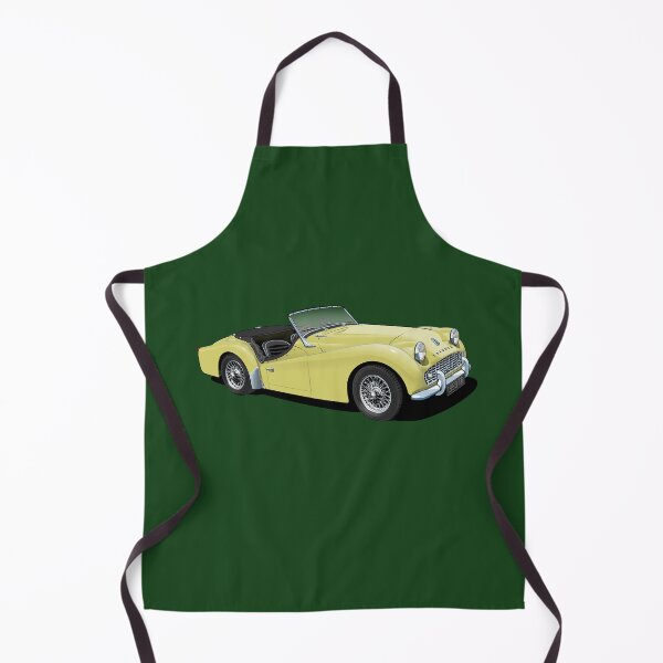 Item preview, Triumph TR3 in yellow designed and sold by candc-retro.