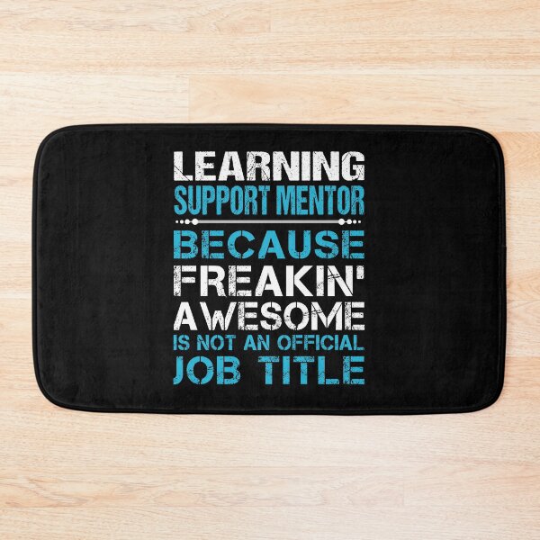 Item preview, Learning Support Mentor T Shirt - Freaking Awesome Job Gift Item Tee designed and sold by oetate4774.