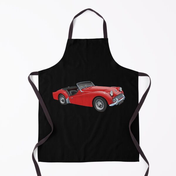 Item preview, Triumph TR3 in red designed and sold by candc-retro.
