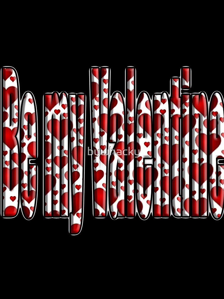 Thumbnail 7 of 7, Oversized T-Shirt, Be My Valentine designed and sold by bywhacky.