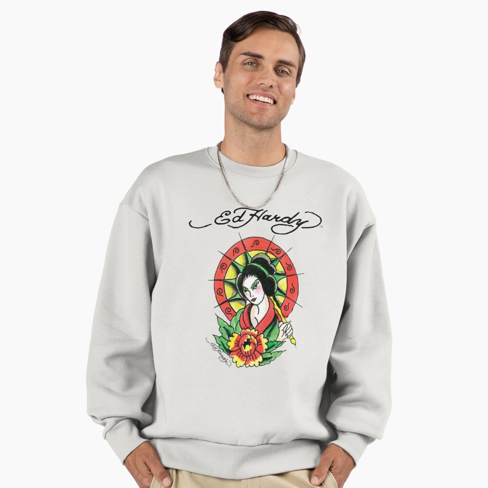 ed hardy Chinese women Sticker