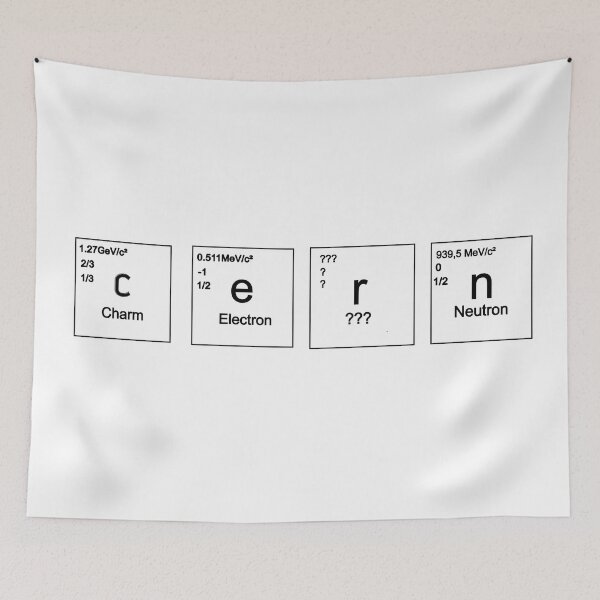 Item preview, CERN, for high energy physics and particle physics lovers designed and sold by NoetherSym.