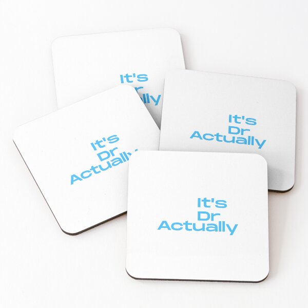 Item preview, It's Dr Actually - Funny PHD Graduation designed and sold by SdForce.