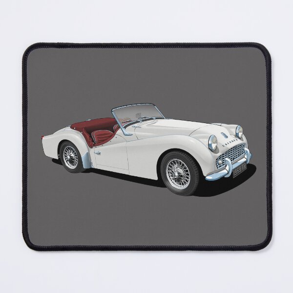 Item preview, Triumph TR3 in white designed and sold by candc-retro.
