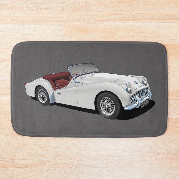 Item preview, Triumph TR3 in white designed and sold by candc-retro.