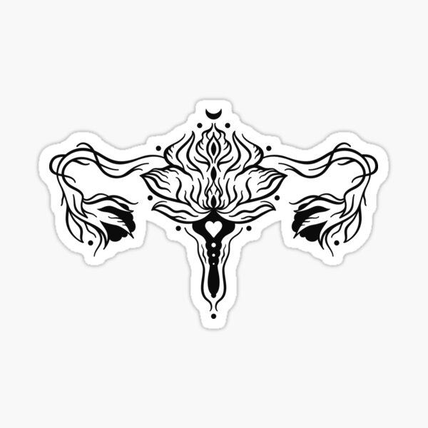 Floral Uterus Girl Power Feminism Female Nature Sticker For Sale By Sanadesignshop Redbubble 1450