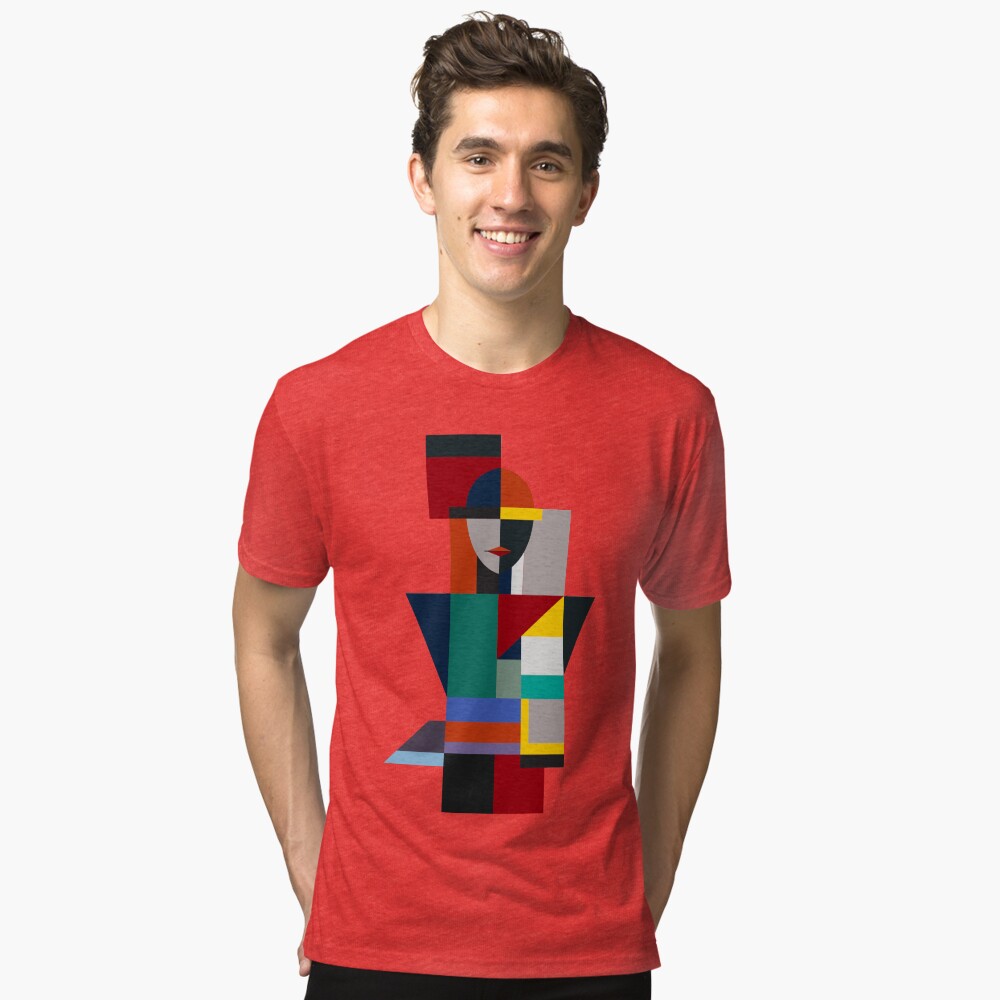 Item preview, Tri-blend T-Shirt designed and sold by THEUSUALDESIGN.