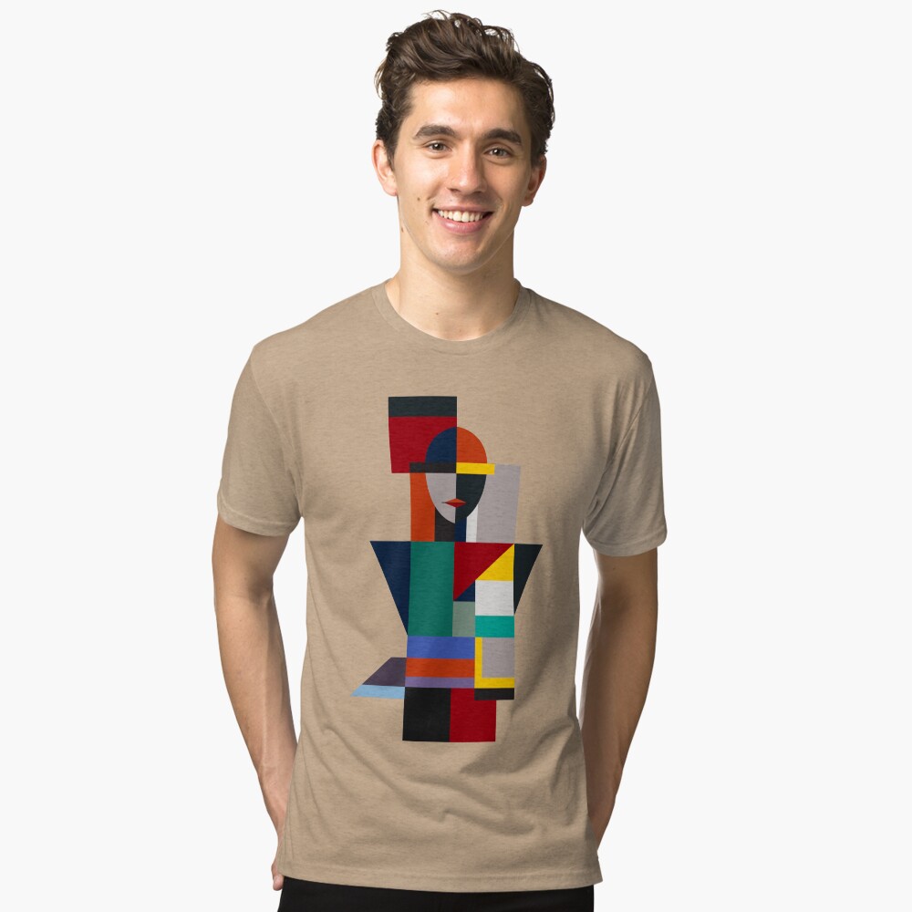 Item preview, Tri-blend T-Shirt designed and sold by THEUSUALDESIGN.