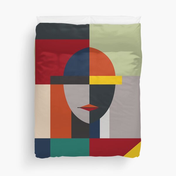 NAMELESS WOMAN Duvet Cover