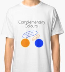Complementary Colours Pun Classic T-Shirt