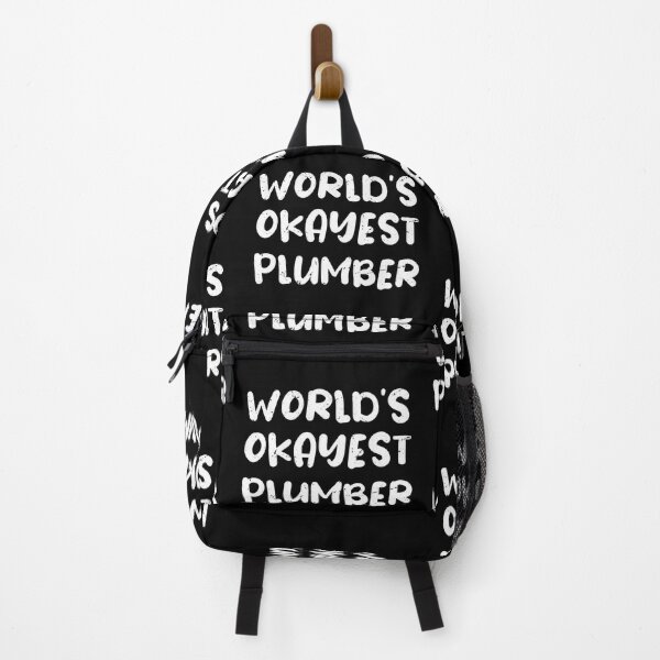 Item preview, World's okayest plumber / plumbing gift / love plumbing / handyman present designed and sold by anodyle.