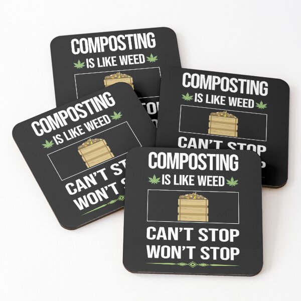 Item preview, Funny Can't Stop Composting Compost Composter designed and sold by ArydeaNoriega.