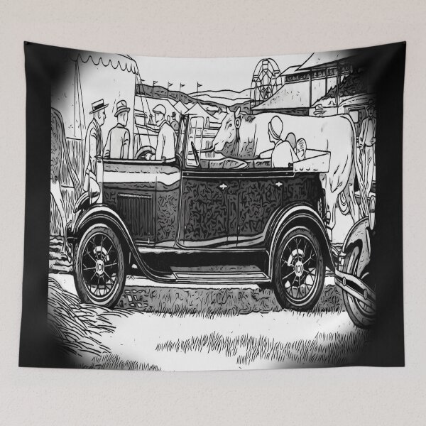 Item preview, cartoon low rider designed and sold by Unique-on.