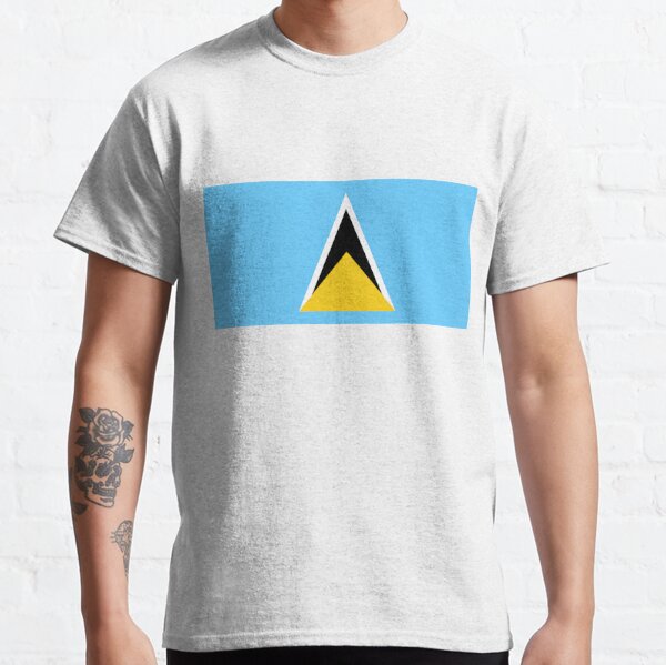 Flag of Saint Lucia Classic T-Shirt for Sale by Freihalt