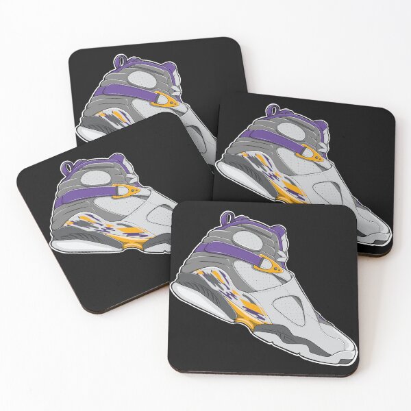 Item preview, Air J8 Purple and yellow designed and sold by ShardStudios.