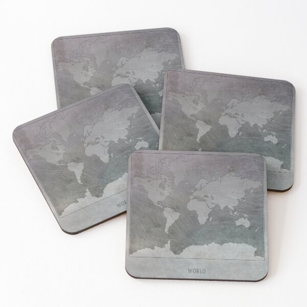 Item preview, World map designed and sold by creative-athome.