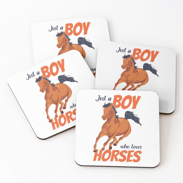 Item preview, Just a boy who loves horses designed and sold by ohsomenerd.