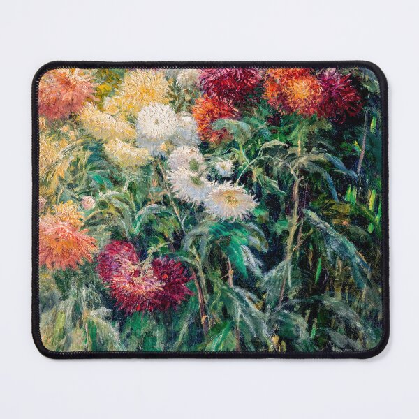 Item preview, Chrysanthemums in the Garden at Petit Gennevilliers  by Gustave Caillebotte designed and sold by InHerits.