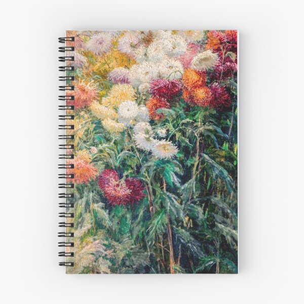 Artikelvorschau, Chrysanthemen im Garten von Petit Gennevilliers von Gustave Caillebotte entworfen und verkauft von InHerits.