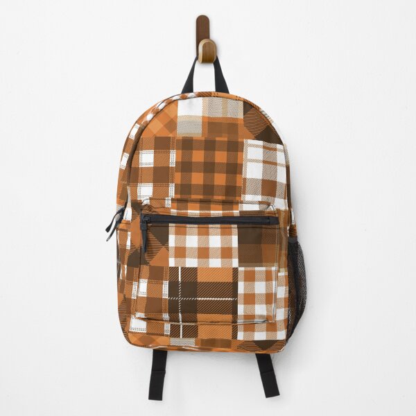 Item preview, Mixed Brown And White Clark Tartan - Buffalo Plaid Pattern designed and sold by NawalMagdy.