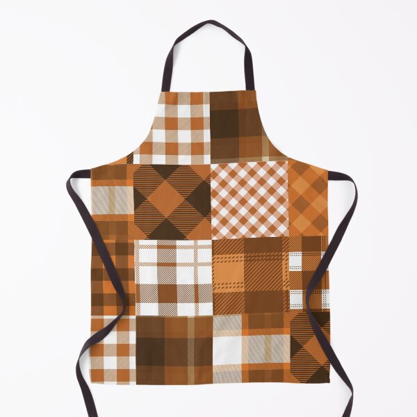 Item preview, Mixed Brown And White Clark Tartan - Buffalo Plaid Pattern designed and sold by NawalMagdy.
