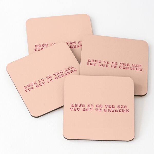 Item preview, Love Is In The Air, Try Not To Breathe designed and sold by Homeprintsau.