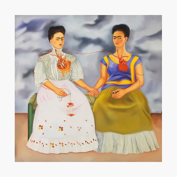 The Two Fridas Photographic Print