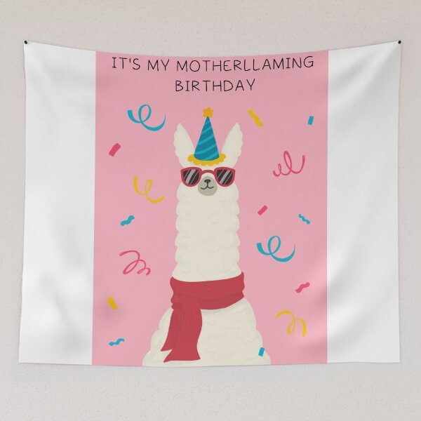 Item preview, FUNNY LLAMA BIRTHDAY  designed and sold by RetroPlaceee.