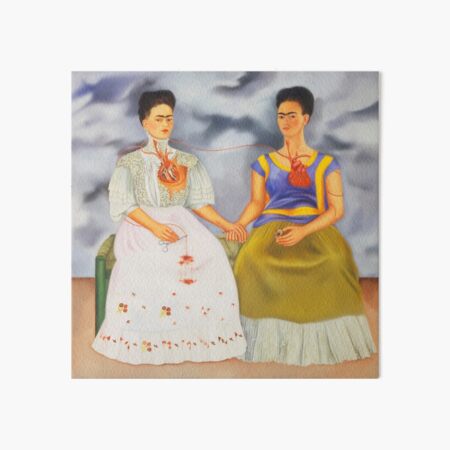 The Two Fridas Art Board Print