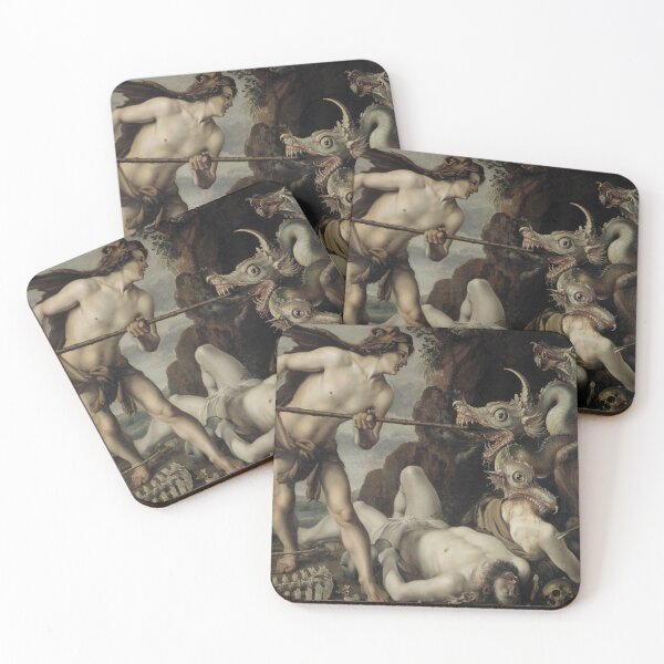 Item preview, Cadmus slaying the dragon designed and sold by Vintage Designs +.