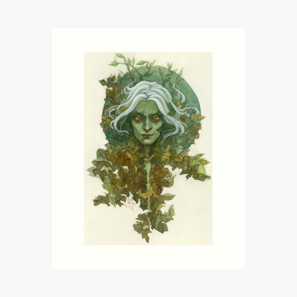 Leaves and Wishes Art Print
