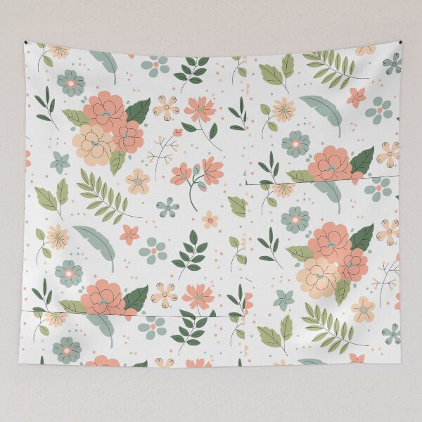 Item preview, Vintage Flowerpattern designed and sold by YANAY-FASHION.